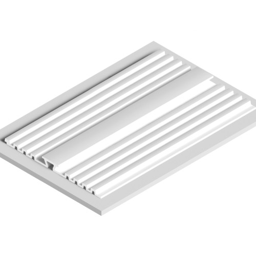 Стеновая панель под покраску Hiwood HL201 NP 2700×240×18,5
