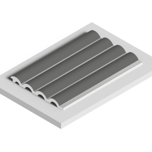 Стеновая панель Hiwood LV140 GR17 2700×120×12
