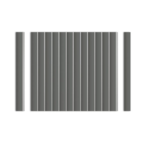 Стеновая панель Hiwood LV140 GR17 2700×120×12