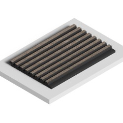 Стеновая панель Hiwood LV129 BR490NK 2700×120×11