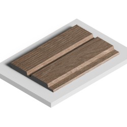 Стеновая панель Hiwood LV123 BR416 2700×120×12