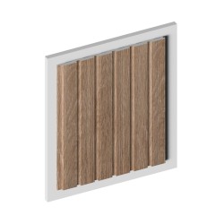 Стеновая панель Hiwood LV123 BR416 2700×120×12
