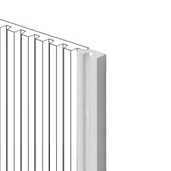 Финишный молдинг под покраску Hiwood LF129B NP 3000×23,6×11