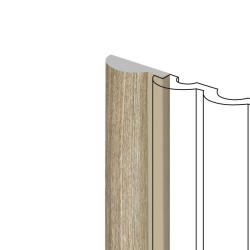 Финишный молдинг Hiwood LF140A BR496 2700×36×12