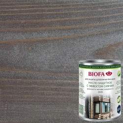 Масло для фасадов Biofa 2043S цвет 4348 Тайное Сияние шелковисто-матовое 0,4 л