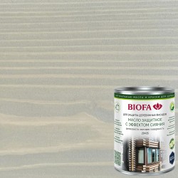Масло для фасадов Biofa 2043S цвет 4354 Нежное Сияние шелковисто-матовое 0,4 л