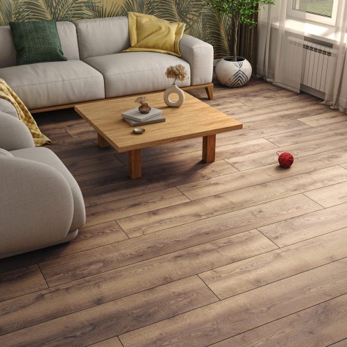 Ламинат My Floor Residence Дуб Лэйк Коричневый ML1022 1845×244×10