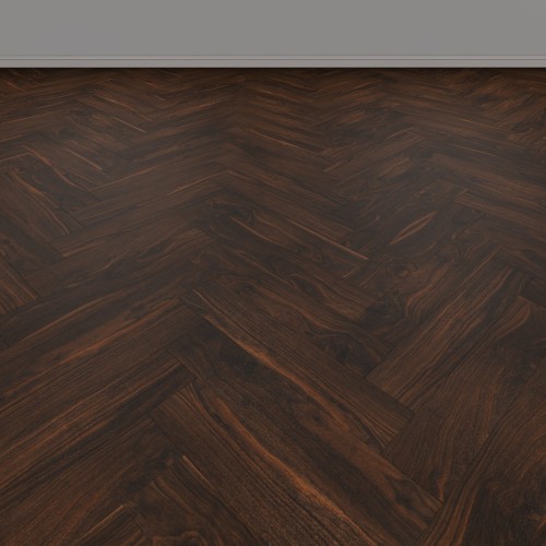 Кварцвиниловая плитка Vinilam клеевая Vinilpol Herringbone Glue Паркет Да Винчи 9977 венгерская елка 609,6×152,4×2,5