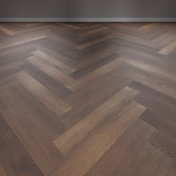 Кварцвиниловая плитка Vinilam клеевая Vinilpol Herringbone Glue Паркет Пикассо 9911 венгерская елка 609,6×152,4×2,5