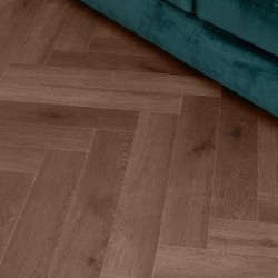 Кварцвиниловая плитка Vinilam клеевая Vinilpol Herringbone Glue Паркет Пикассо 9911 венгерская елка 609,6×152,4×2,5