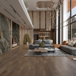 Кварцвиниловый SPC ламинат Alpine Floor Титан 6 Барит ECO 28-1-R 1220×183×6