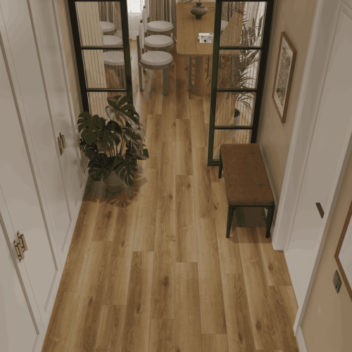 Кварцвиниловый SPC ламинат Alpine Floor Титан 6 Циркон ECO 28-2-R 1220×183×6