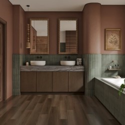Кварцвиниловый SPC ламинат Alpine Floor Титан 6 Обсидиан ECO 28-6-R 1220×183×6
