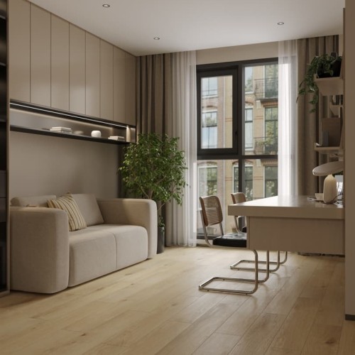 Кварцвиниловый SPC ламинат Alpine Floor Титан 8 Вега ECO 27-2-R 1220×183×8