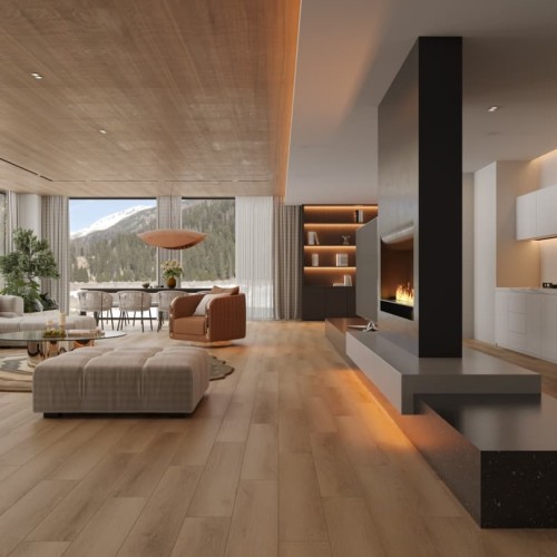 Кварцвиниловый SPC ламинат Alpine Floor Титан 8 Тритон ECO 27-8-R 1220×183×8