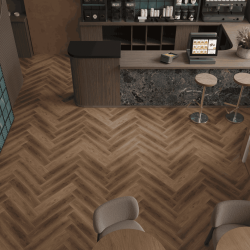 Кварцвиниловый SPC ламинат Alpine Floor Титан Паркет Икарус ECO 29-5-R венгерская елка 600×125×6