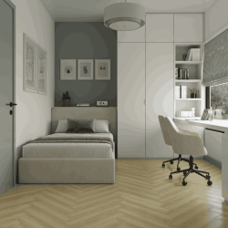Кварцвиниловый SPC ламинат Alpine Floor Титан Паркет Арго ECO 29-7-R венгерская елка 600×125×6