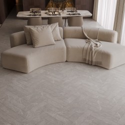 Кварцвиниловый SPC ламинат Alpine Floor Адамант Паркет Санта-Ана ECO 31-1-R венгерская елка 600×125×5