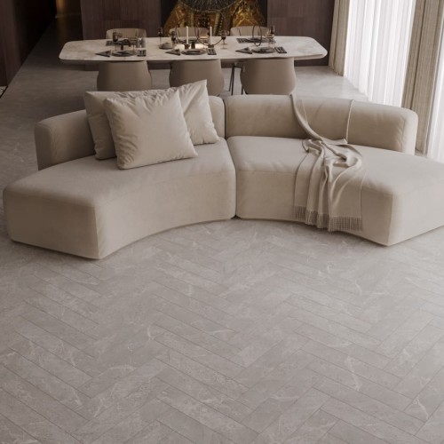Кварцвиниловый SPC ламинат Alpine Floor Адамант Паркет Санта-Ана ECO 31-1-R венгерская елка 600×125×5