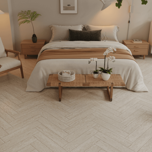 Кварцвиниловый SPC ламинат Alpine Floor Адамант Паркет Зонда ECO 31-4-R венгерская елка 600×125×5