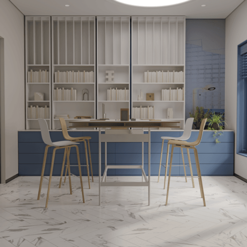 Кварцвиниловый SPC ламинат Alpine Floor Адамант Паркет Фен ECO 31-5-R венгерская елка 600×125×5