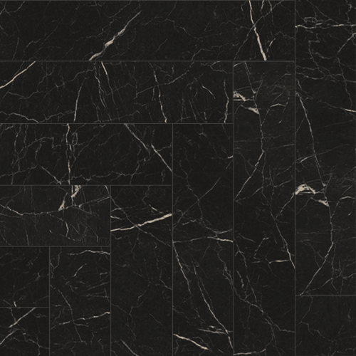 Кварцвиниловый SPC ламинат Alpine Floor Адамант Паркет Неро ECO 31-11-R венгерская елка 600×125×5