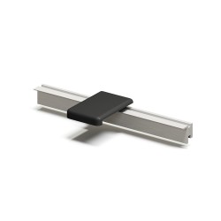Соединитель алюминиевый для микроплинтуса Laconistiq Micro 15 Classic черный матовый 32464655172
