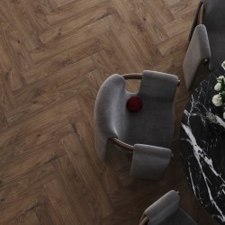Ламинат Evofloor Карбон Дуб Карамельный FL4412 венгерская елка 694×132×12