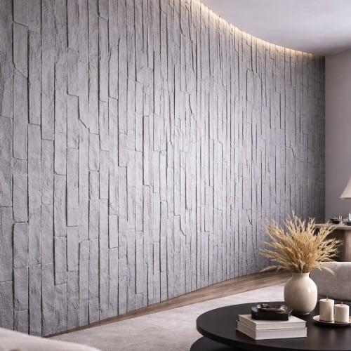 Гибкий камень Alpine Walls Гибкая керамика Muro Verticale MTR-003PW 1200×600×6