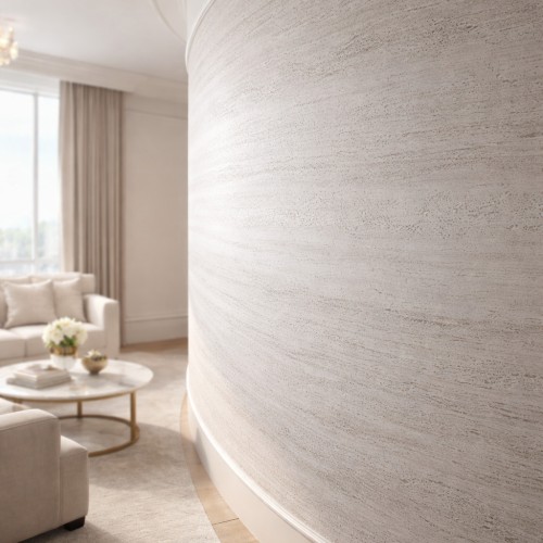 Гибкий камень Alpine Walls Гибкая керамика Travertino Grigio MTR-012PW 1200×600×4