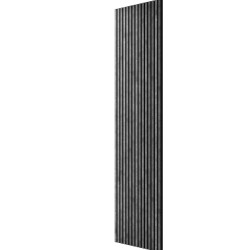 МДФ стеновая панель акустическая Artiva Flex Бетон AFL020 черный войлок гибкая 1200×600×6