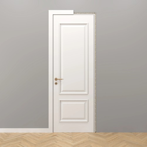 Плинтус под покраску Decor-Dizayn Грани DD738/N 2400×80×10