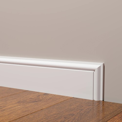 Заглушка для плинтуса под покраску Decor-Dizayn DD005/U3 правая 79 мм