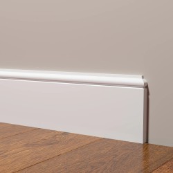 Заглушка для плинтуса под покраску Decor-Dizayn DD701/U6 левая 100 мм