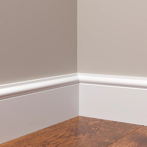 Угол внутренний для плинтуса под покраску Decor-Dizayn DD005/U1 79 мм