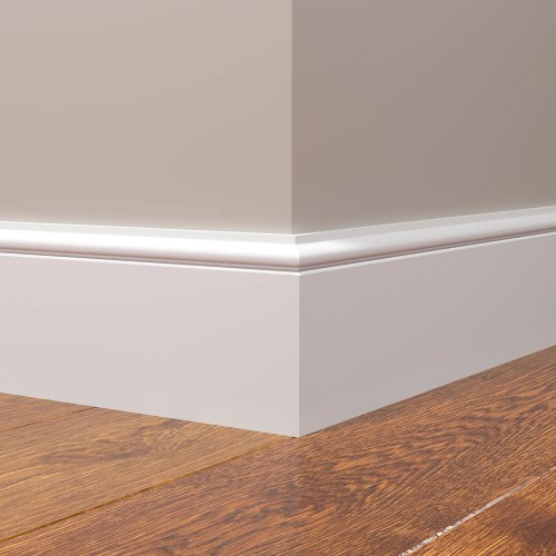 Угол внешний для плинтуса под покраску Decor-Dizayn DD701/U2 100 мм
