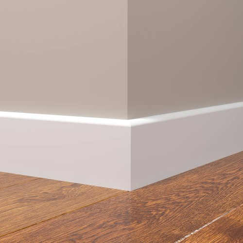 Угол внешний для плинтуса под покраску Decor-Dizayn DD706/U2 80 мм