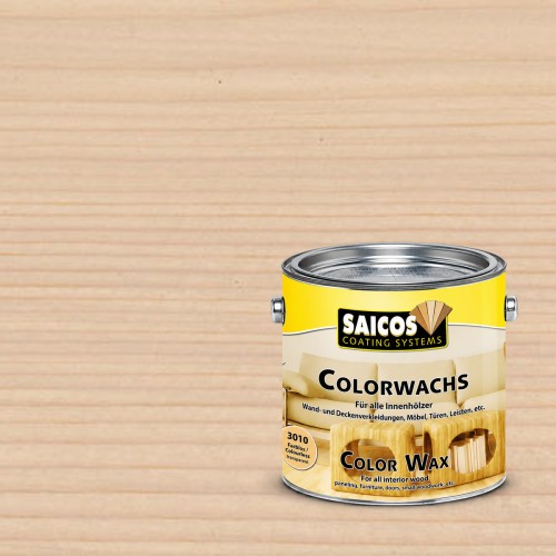 Воск для дерева Saicos Colorwachs Classic цвет 3018 Груша 2,5 л