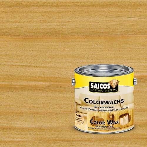 Воск для дерева Saicos Colorwachs Classic цвет 3058 Дуб 0,75 л