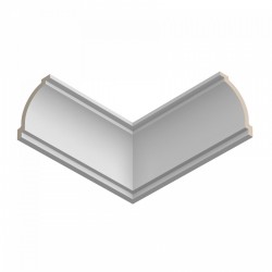 Потолочный плинтус ЛДФ под покраску Ultrawood CR 2390 i 2000×90×90