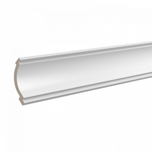 Потолочный плинтус ЛДФ под покраску Ultrawood CR 2390 2400×90×90 Потолочный плинтус ЛДФ под покраску Ultrawood CR 2390 2400×90×90