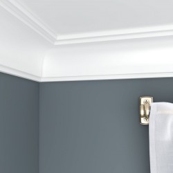 Потолочный плинтус ЛДФ под покраску Ultrawood CR 2390 i 2000×90×90