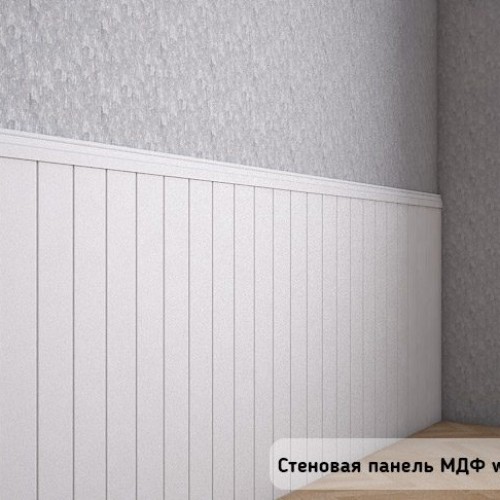Стеновая панель МДФ под покраску Madest Decor w0380012