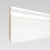 Плинтус МДФ ламинированный TeckWood белый Прайм Ренессанс глянец 2150×100×16
