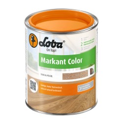 Цветное масло с твердым воском Loba Markant Color пёрл 0,75 л