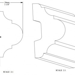 Молдинг под покраску Orac Decor Orac Luxxus P4020 2000×50×29
