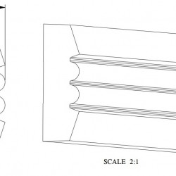 Молдинг под покраску Orac Decor Orac Luxxus P5021 2000×31×9