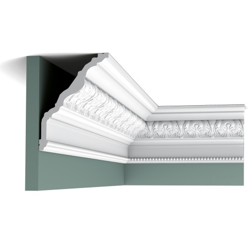 Потолочный плинтус под покраску Orac Decor Luxxus C219 2000×130×176