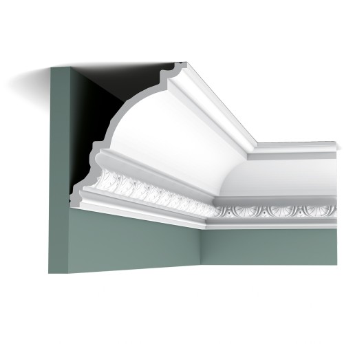 Потолочный плинтус под покраску Orac Decor Luxxus C301 2000×144×170