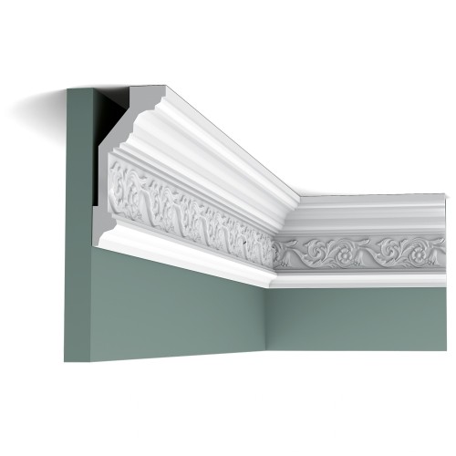 Потолочный плинтус под покраску Orac Decor Luxxus C303 2000×65×144